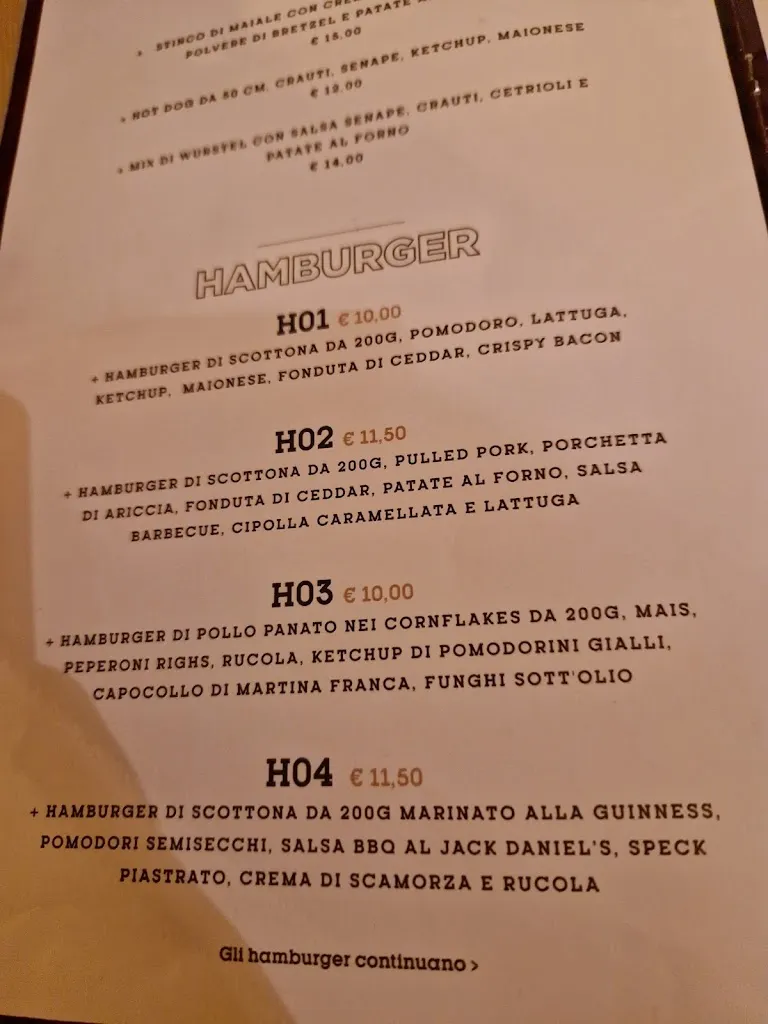 Menu_St. Ermin's_Francavilla Fontana_image_3