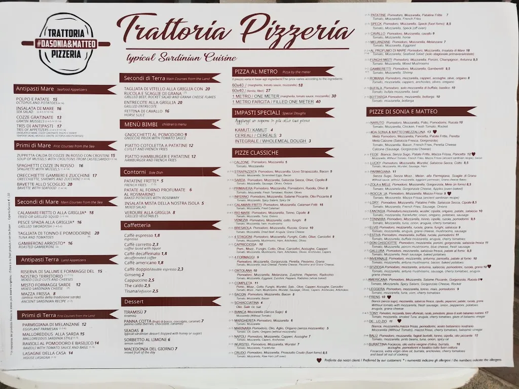 Menu_Trattoria Pizzeria da Sonia e Matteo_Lu Bagnu_image_2
