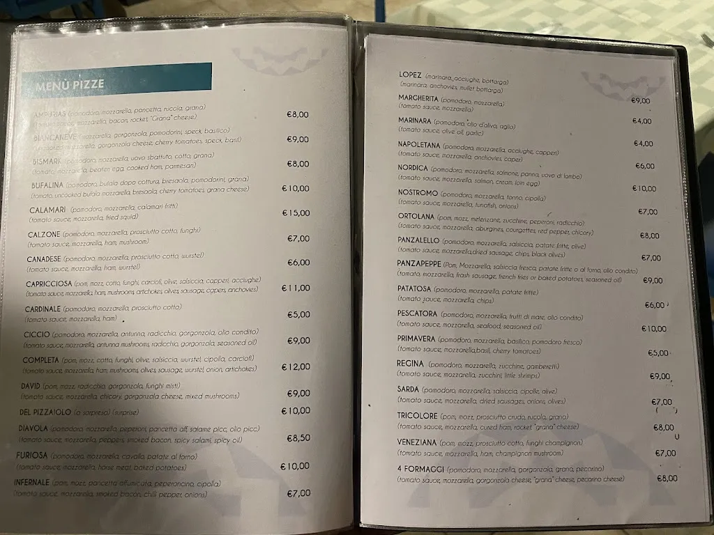 Menu_Ristorante Pizzeria Bar Ampurias_Lu Bagnu_image_2