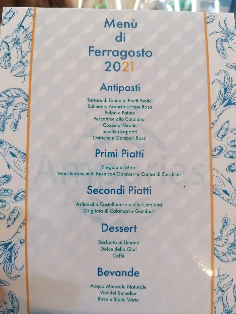 Menu_Ristorante Pizzeria Bar Ampurias_Lu Bagnu_image_3