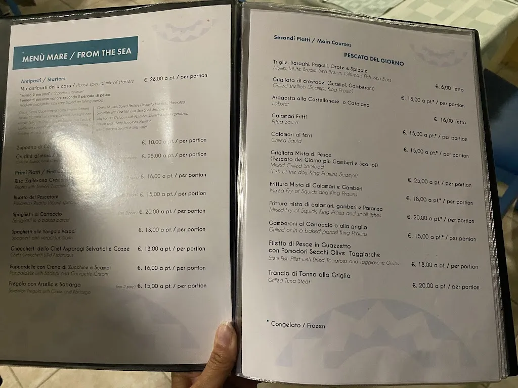 Menu_Ristorante Pizzeria Bar Ampurias_Lu Bagnu_image_4