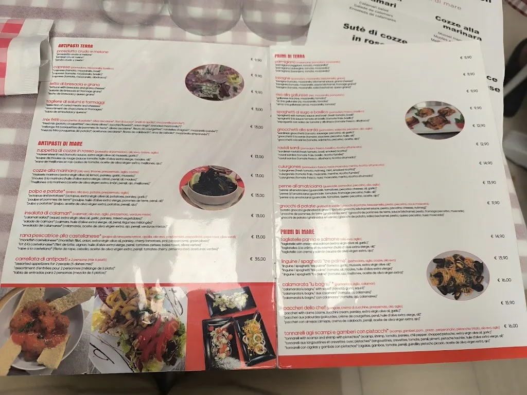 Menu_Trattoria Le tre palme_Lu Bagnu_image_1