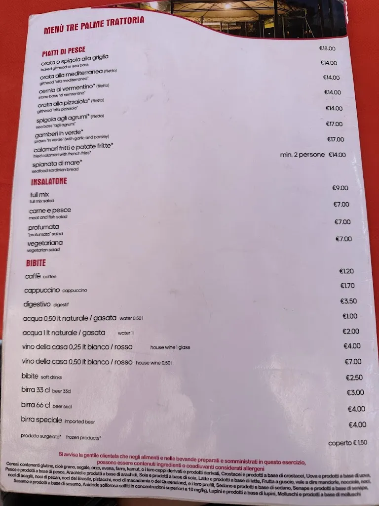 Menu_Trattoria Le tre palme_Lu Bagnu_image_3