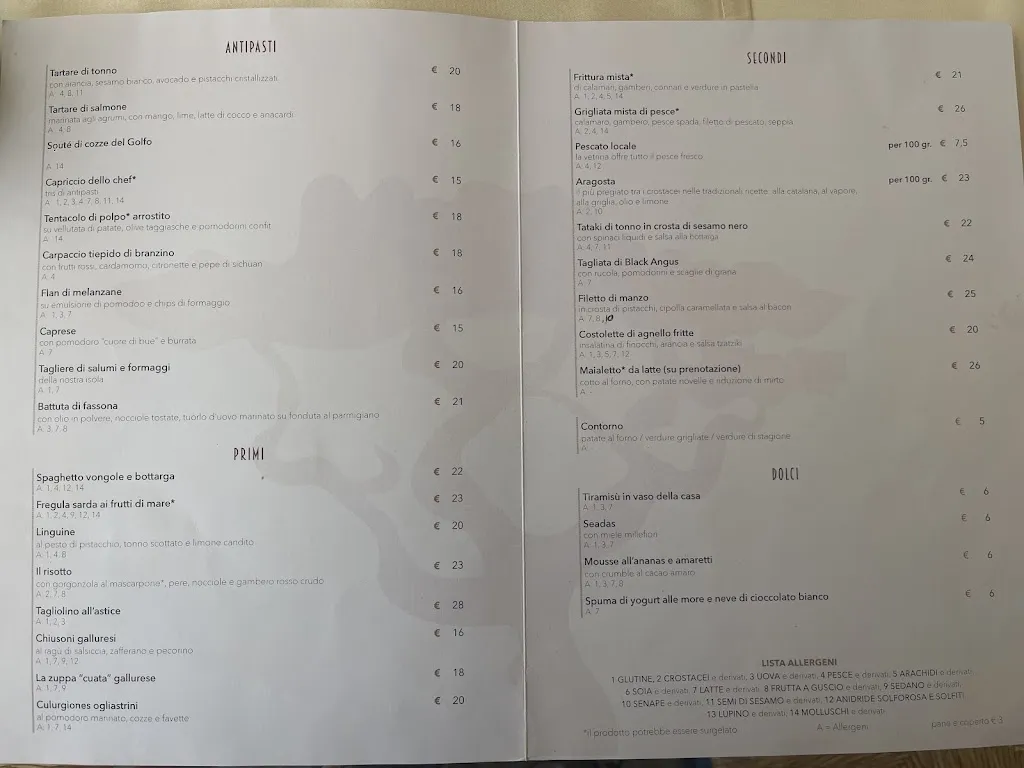 Menu_Ristorante Caprera_La Maddalena_image_1