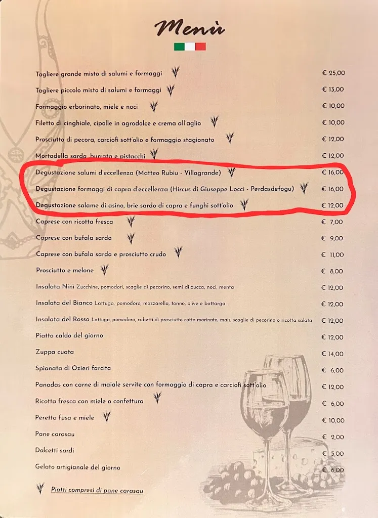 Menu_Ristorante Niní Vineria_La Maddalena_image_1