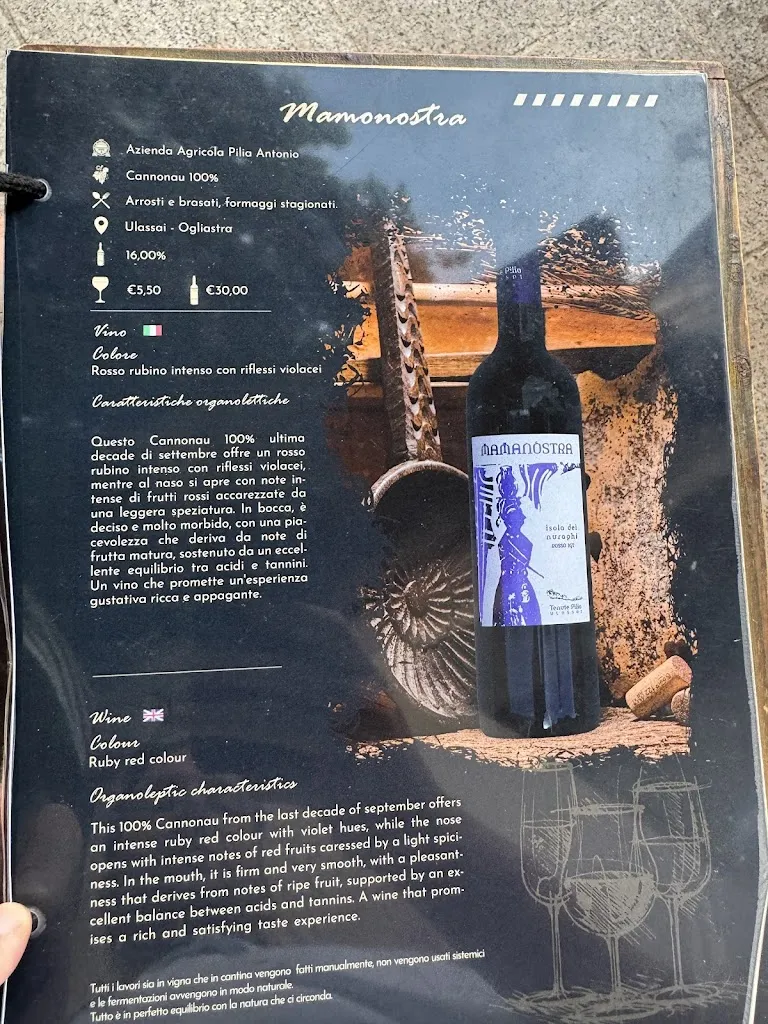 Menu_Ristorante Niní Vineria_La Maddalena_image_4