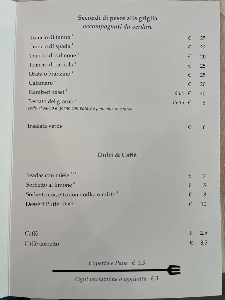 Menu_Pescheria Friggitoria Puffer Fish_La Maddalena_image_2