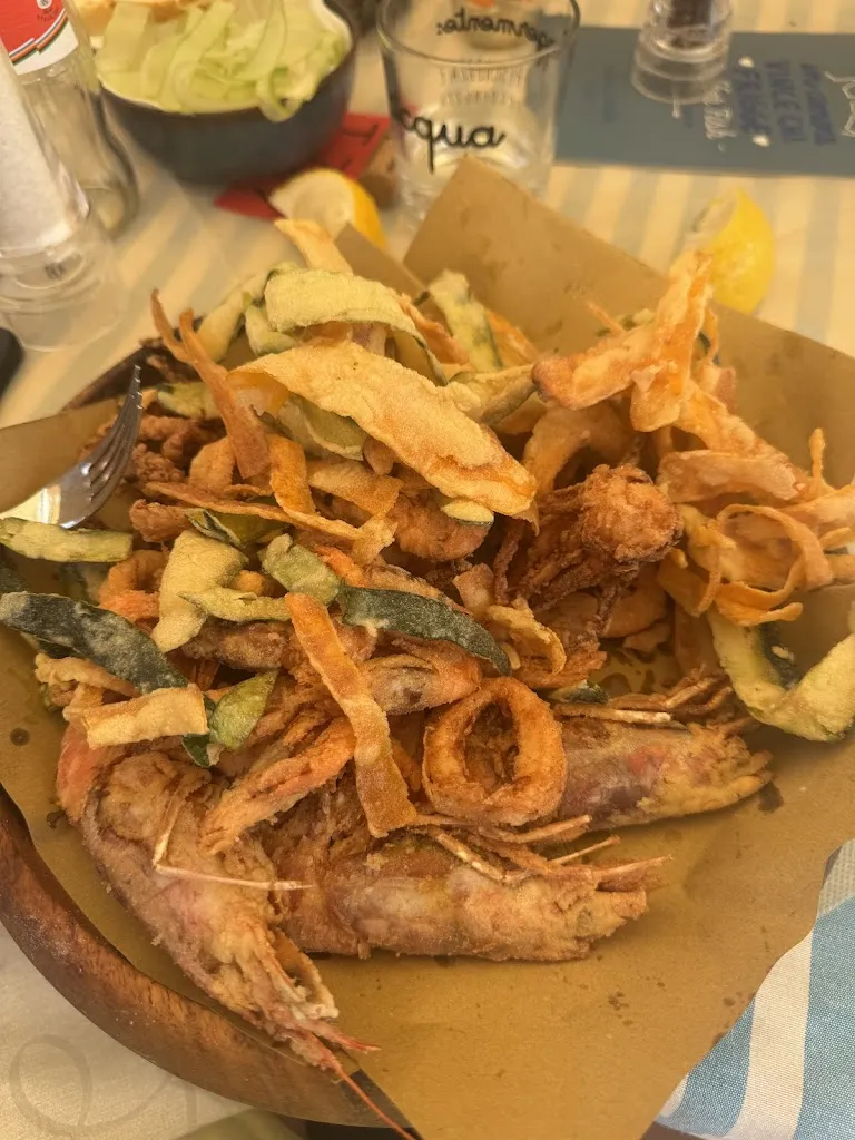 Katharine Biggs_Pescheria Friggitoria Puffer Fish_La Maddalena_review