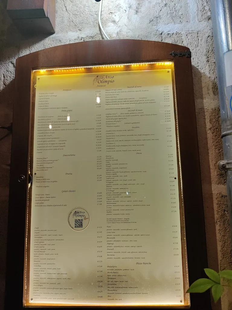 Menu_Ristorante Arco Olimpio_Francavilla Fontana_image_1