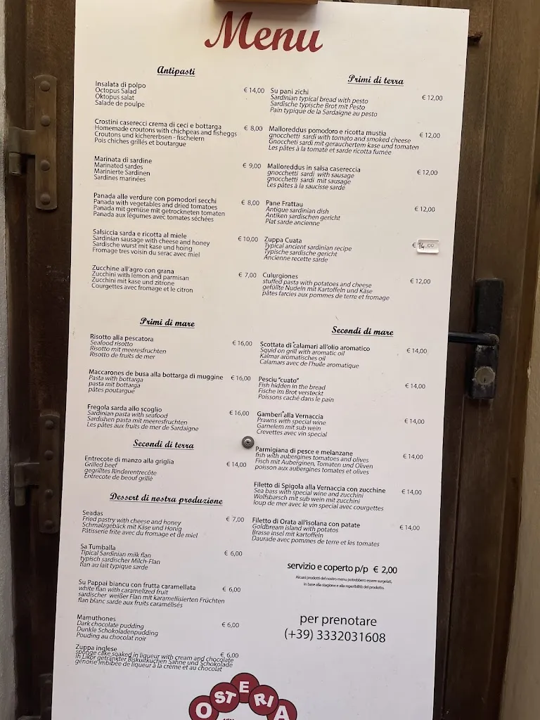 Menu_Osteria Chèz Cocò_La Maddalena_image_4