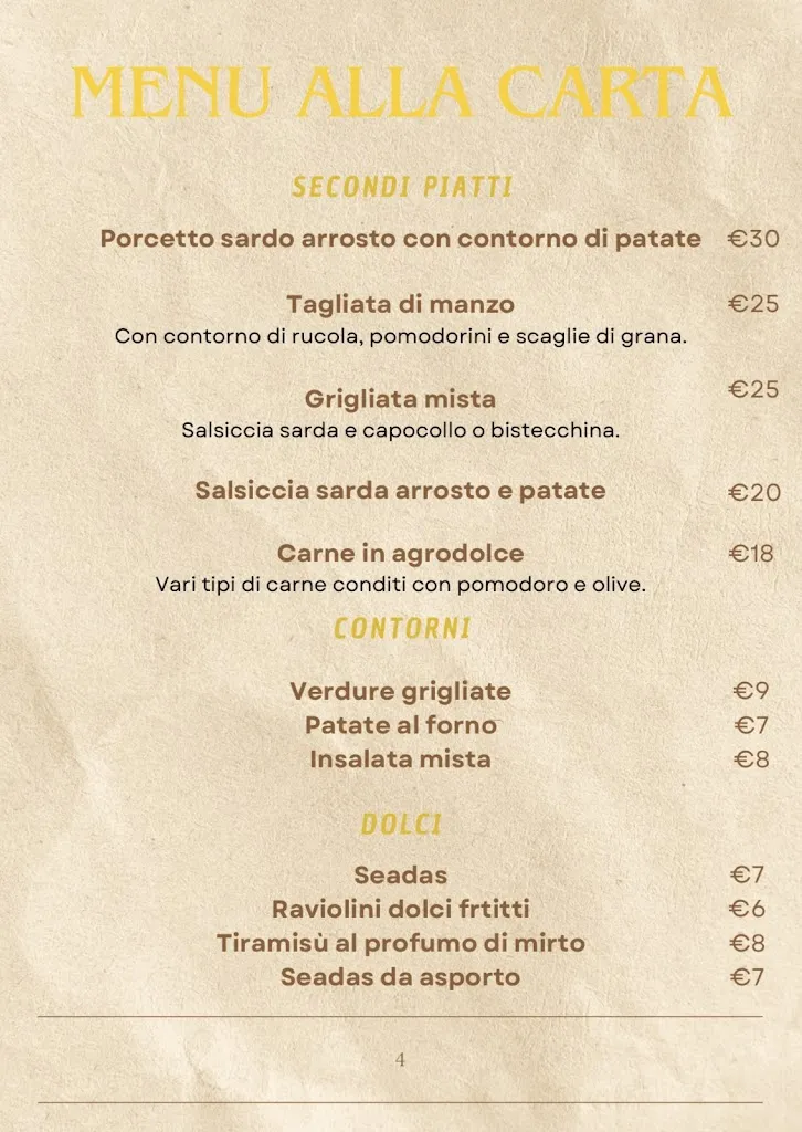 Menu_Sole di Sardegna Ristorante tipico Sardo_La Maddalena_immagine_1