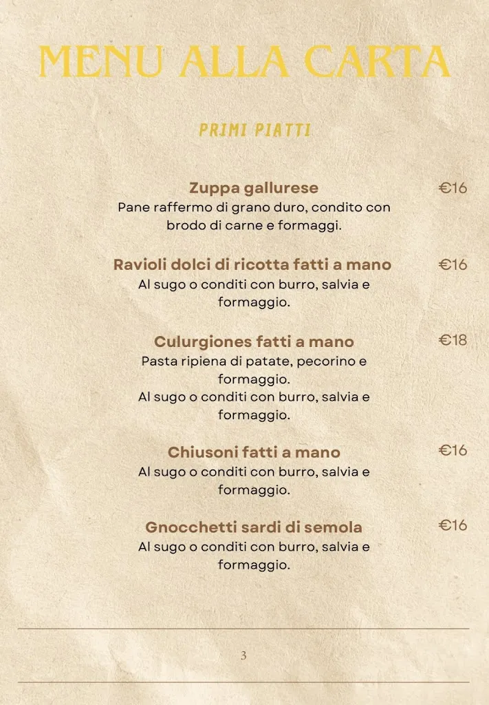 Menu_Sole di Sardegna Ristorante tipico Sardo_La Maddalena_immagine_2