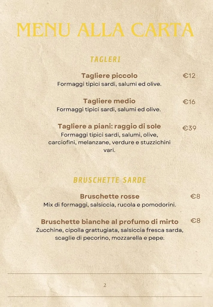 Menu_Sole di Sardegna Ristorante tipico Sardo_La Maddalena_immagine_4