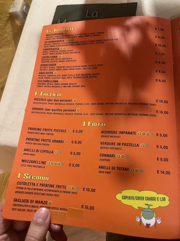 Menu_Pizzeria Ristorante La Marachella_La Maddalena_image_3