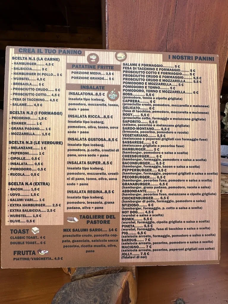 Menu_I Mille Bar Paninoteca_La Maddalena_image_2