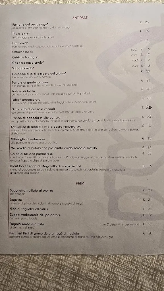 Menu_Ristorante L' Avventura_La Maddalena_image_1