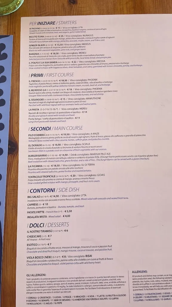 Menu_El Barrio del Mar_La Caletta_image_1