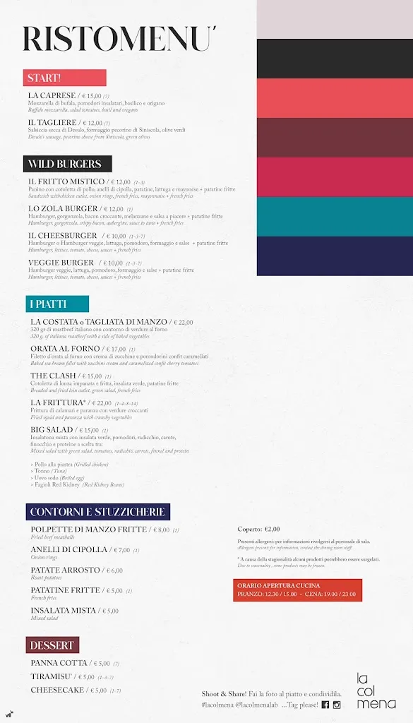 Menü_La Colmena_La Caletta_Bild_2