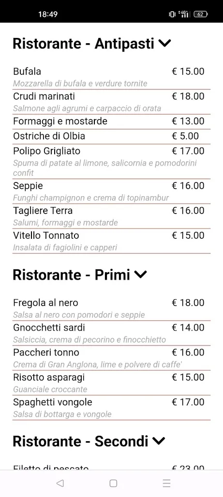 Menu_Osteria Frade Meu_La Caletta_image_2