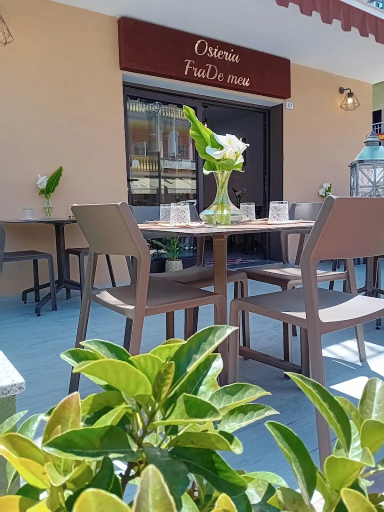 Osteria Frade Meu restaurant in La Caletta