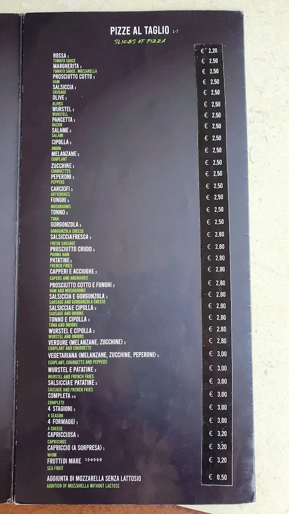 Menu_Il Capriccio_La Caletta_image_1