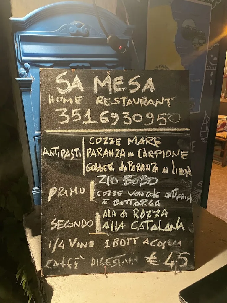 Menu_Home Restaurant Sa Mesa_La Caletta_image_2