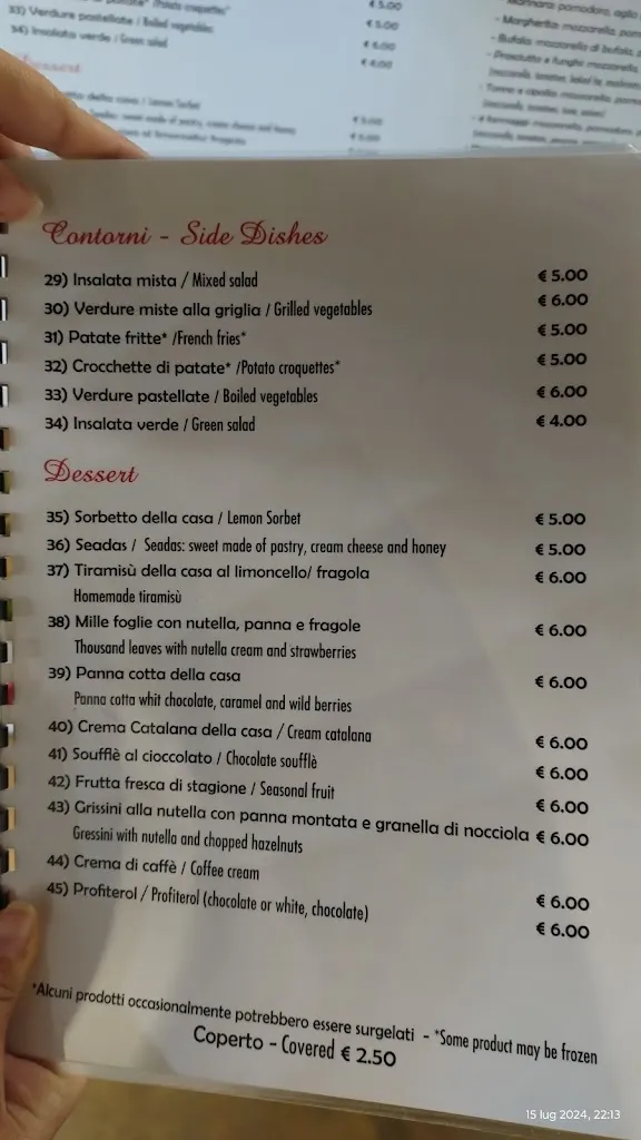 Menu_Ristorante Pizzeria La Maison La Caletta_La Caletta_image_3