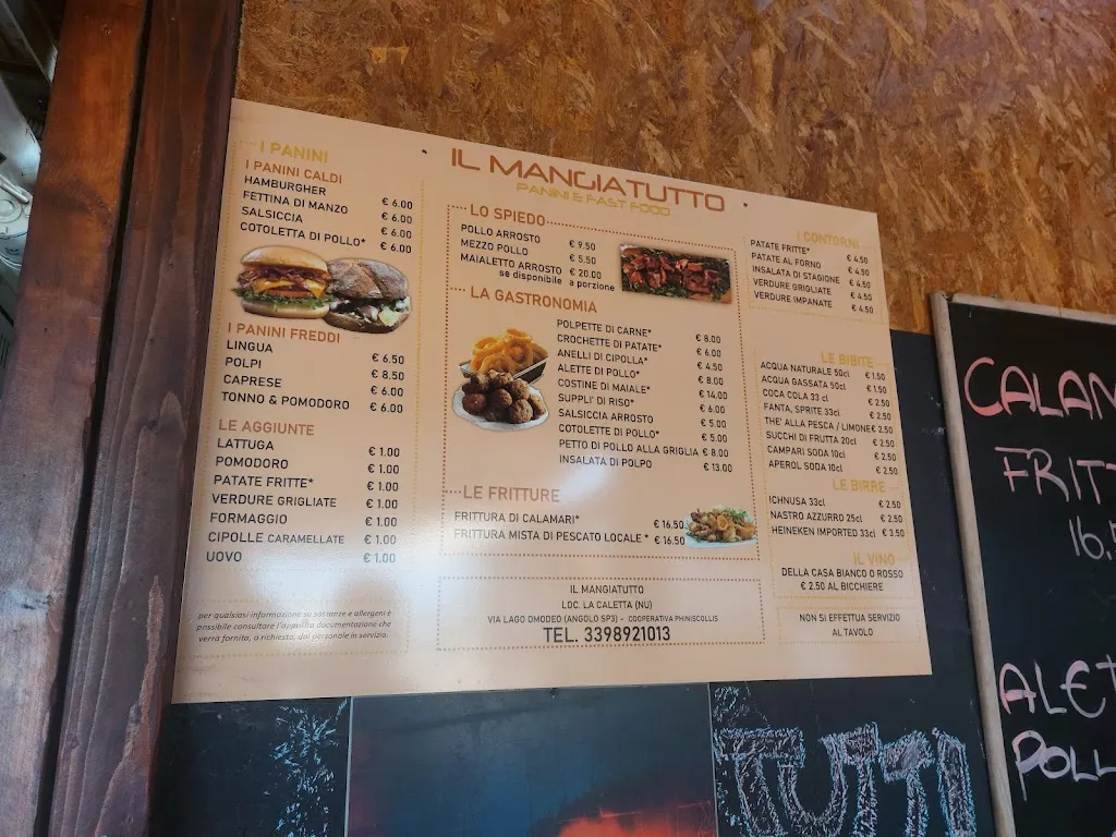 Menu_Il Mangiatutto La caletta_La Caletta_immagine_2