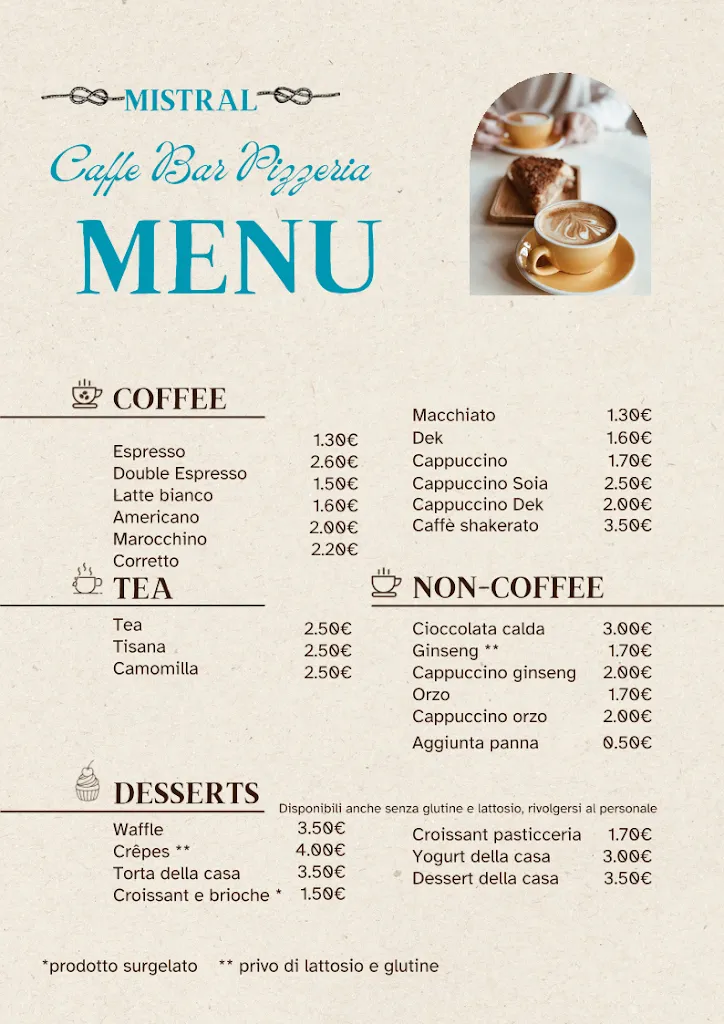 Menu_Mistral caffetteria bar pizzeria_La Caletta_image_4