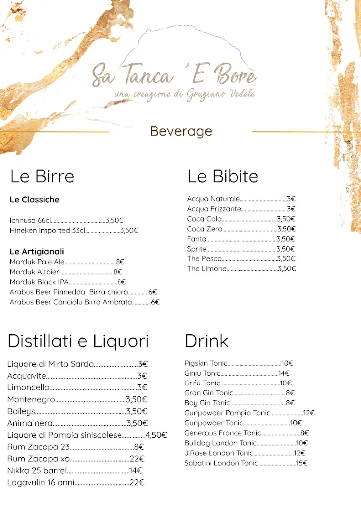 Menu_Hotel Sa Tanca E Bore_La Caletta_image_2