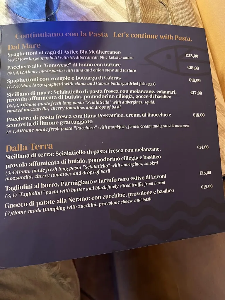 Menu_Il Farè Restaurant - Pizzeria Napoletana_Loiri Porto San Paolo_image_1