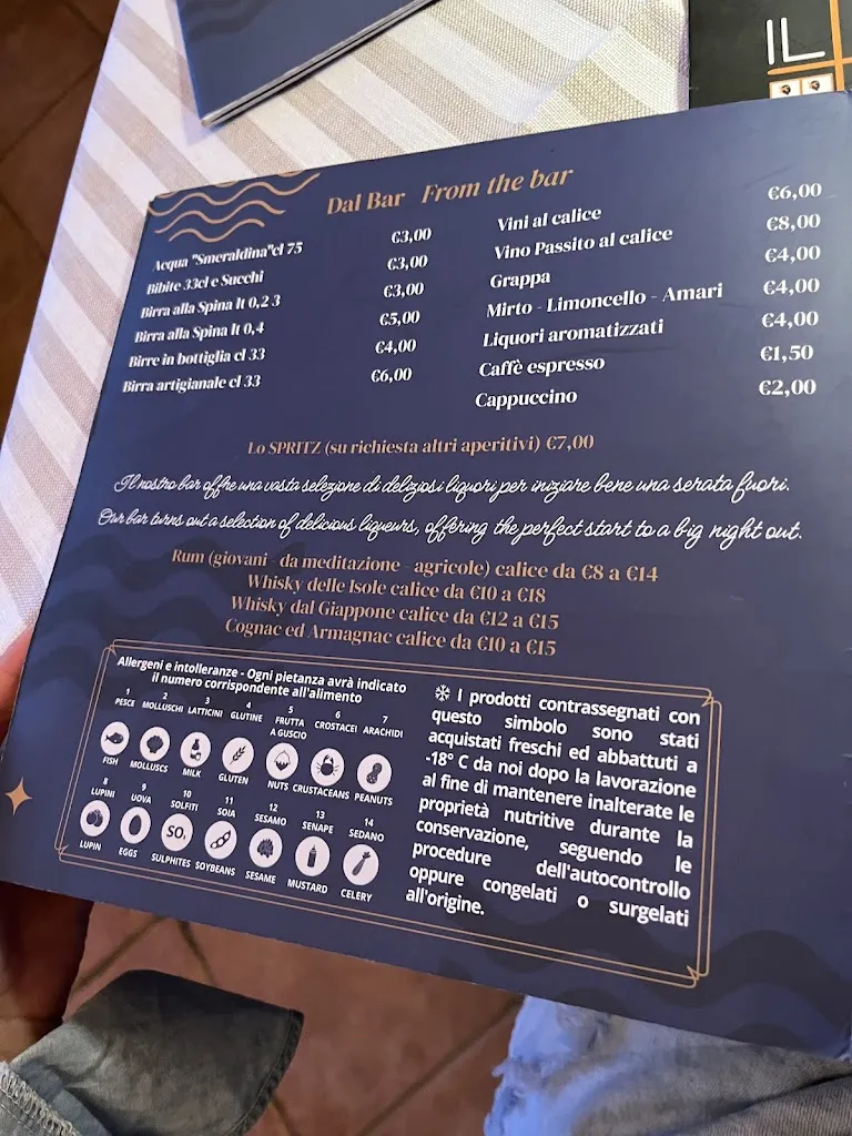 Menu_Il Farè Restaurant - Pizzeria Napoletana_Loiri Porto San Paolo_image_3