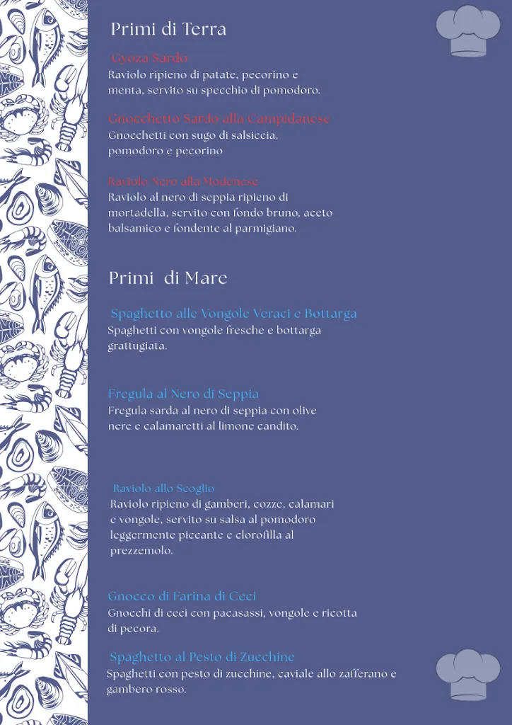 Menu_Ristorante La Cà Del Borgo _Loiri Porto San Paolo_immagine_1
