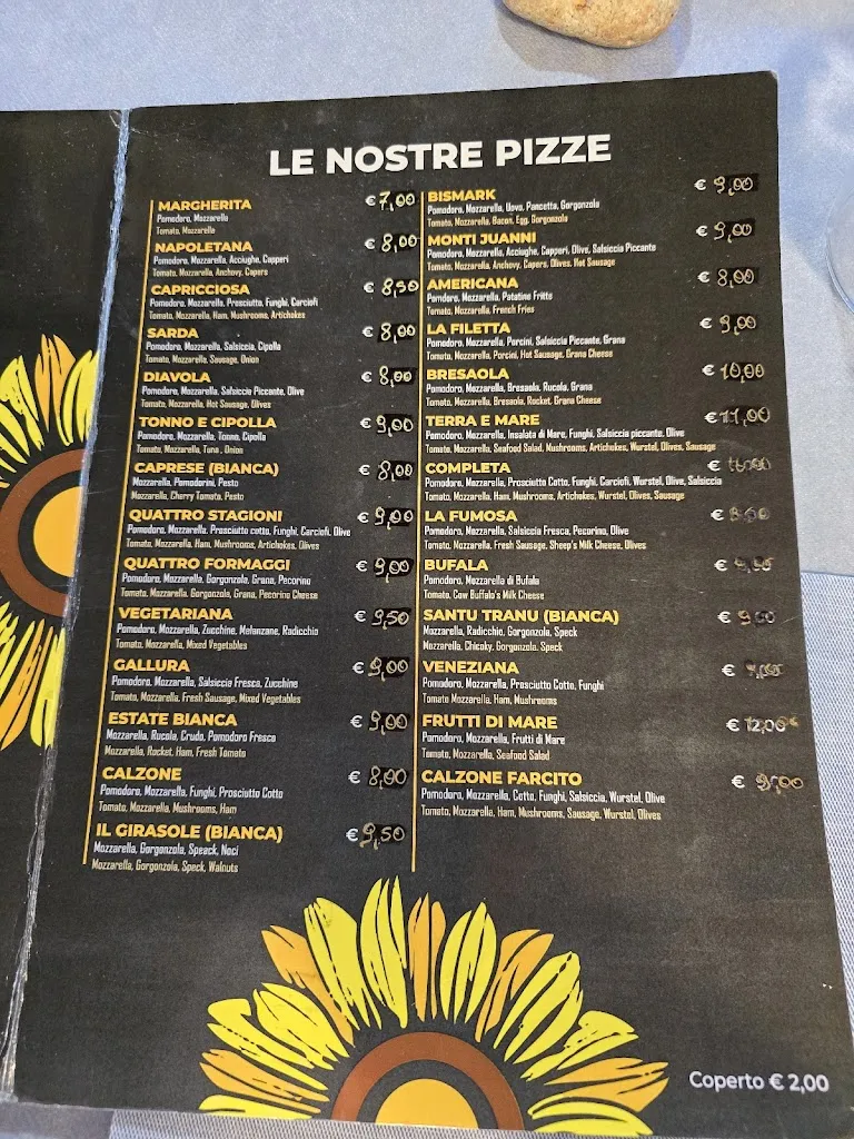 Menu_Ristorante Pizzeria Il Girasole_Luogosanto_image_3