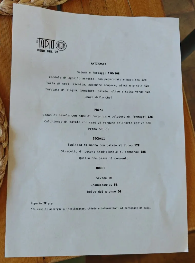 Menu_Su Tapiu_Mamoiada_image_2