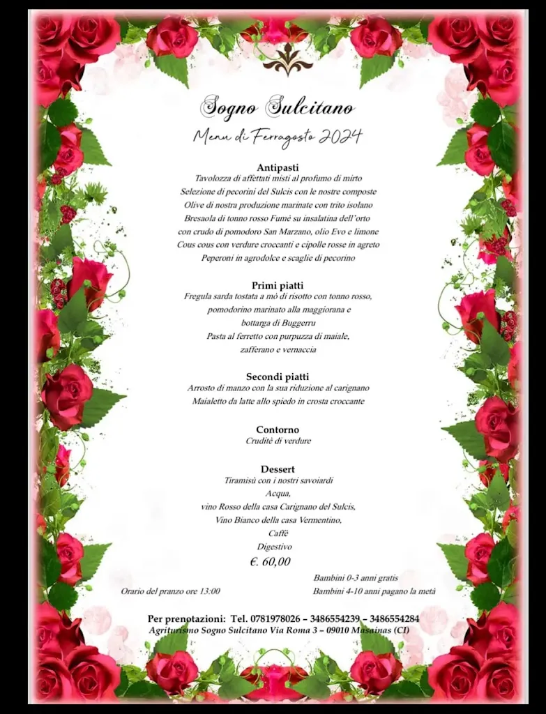 Menu_Agriturismo Sogno Sulcitano_Masainas_image_1
