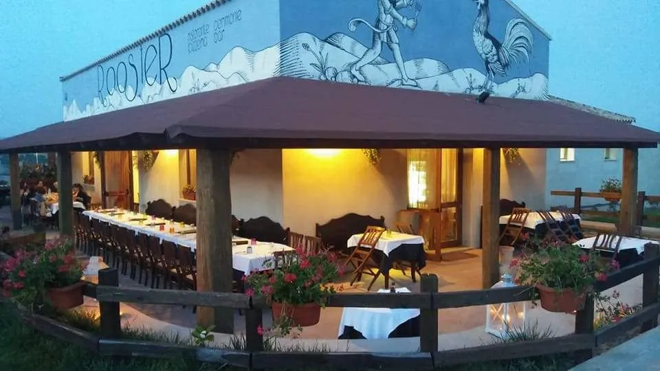 Rooster Masullas restaurant in Masullas