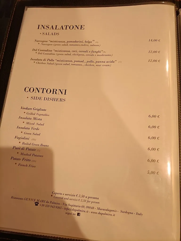 Menu_Ristorante Pizzeria Genn'e Mari - da Palmira Torre Delle Stelle_Maracalagonis_image_1