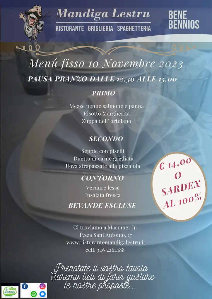 Menu_Ristorante Mandiga Lestru di Daniela Pirisi_Macomer_image_3