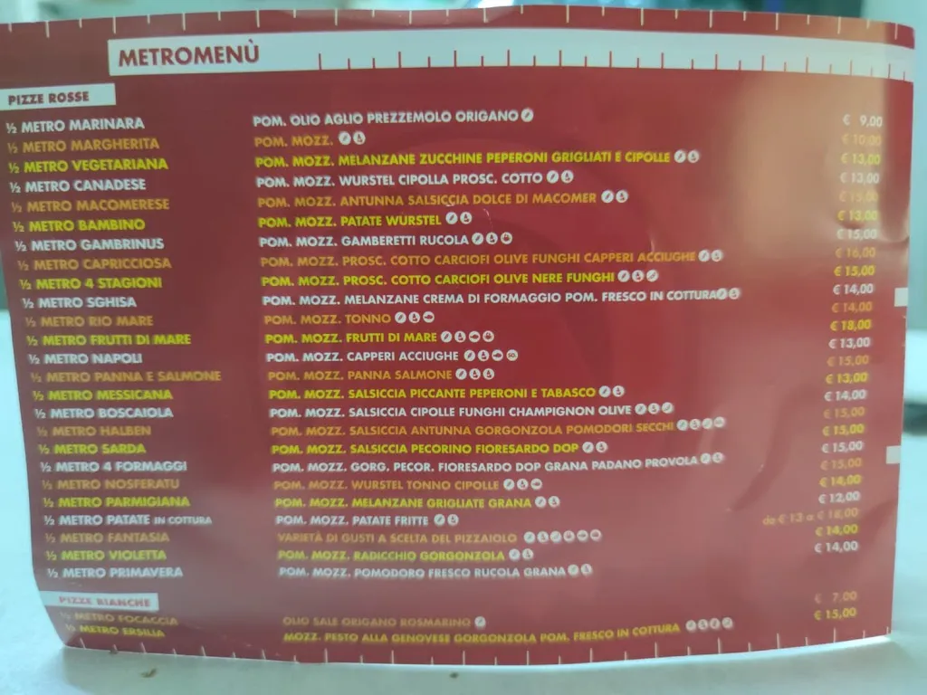 Menu_La Metropizza_Macomer_image_1