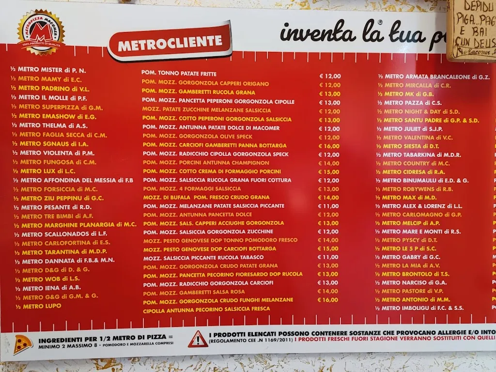 Menu_La Metropizza_Macomer_image_3