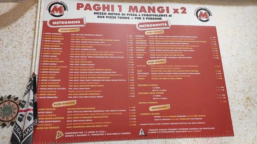 Menu_La Metropizza_Macomer_image_4