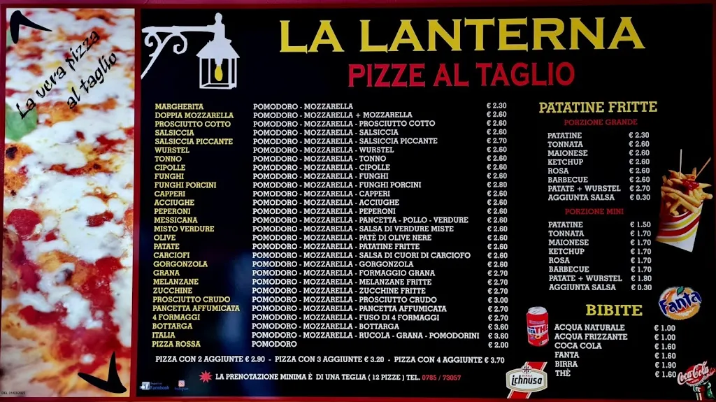 Menu_Pizzeria al taglio La Lanterna_Macomer_image_2