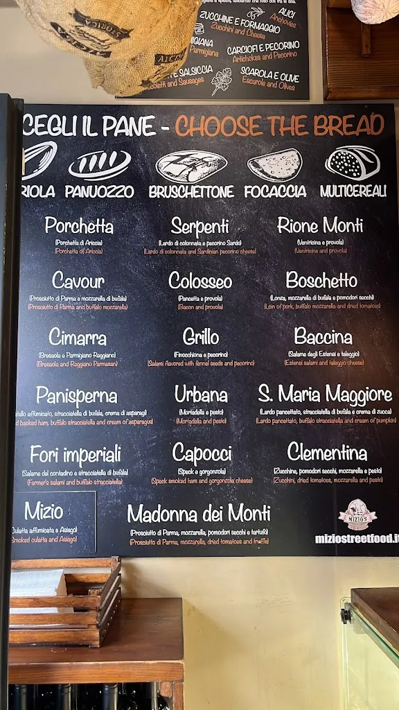Menu_Mizio's Street Food_Monti_image_2