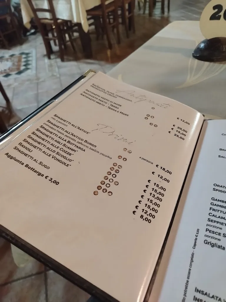 Menu_Ristorante Pizzeria Albergo L'Antico Borgo_Narcao_image_1