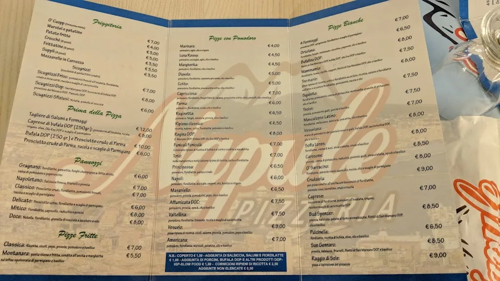 Menu_Pizzeria Napule_Francavilla Fontana_image_1