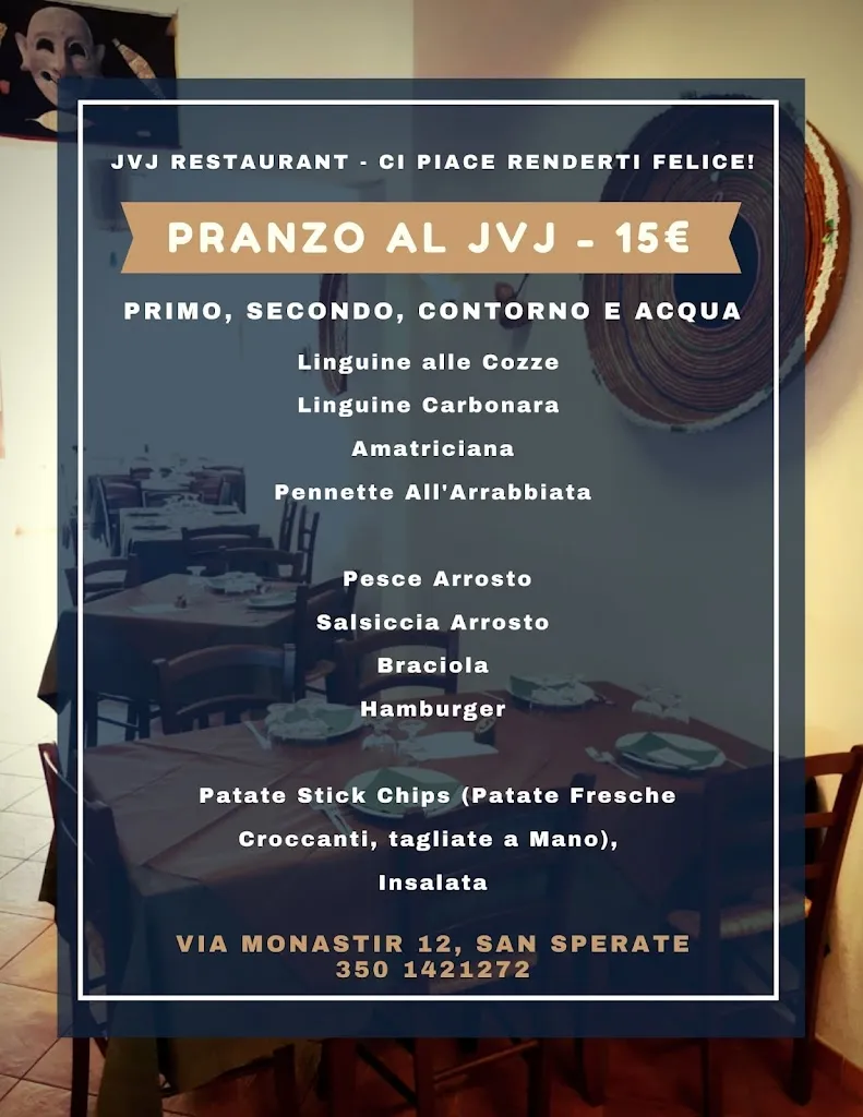 Menu_JVJ Restaurant Cucina Sarda e Italiana_Nuraminis_image_2