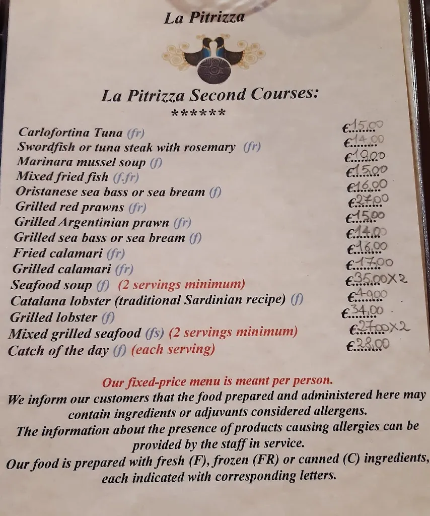 Menu_La Pitrizza di Aresu Luciano_Nuraminis_image_1