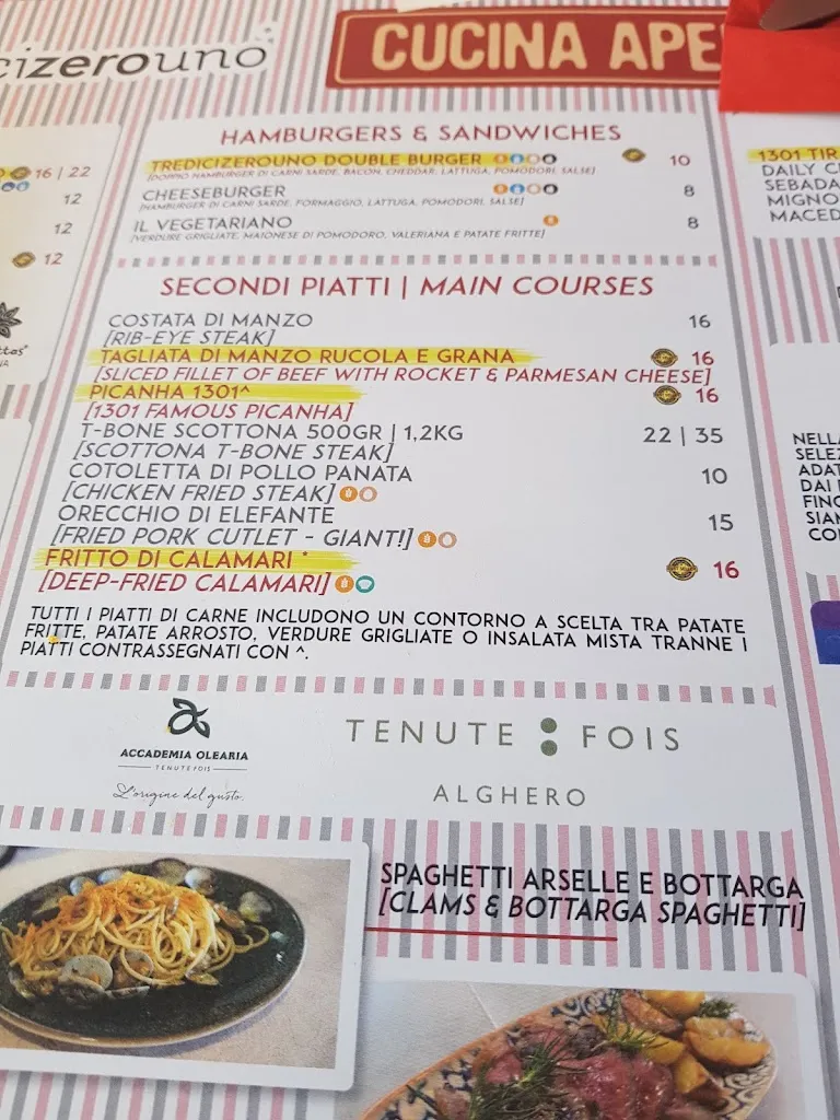 Menu_TrediciZeroUno Nuoro_Nuoro_image_3