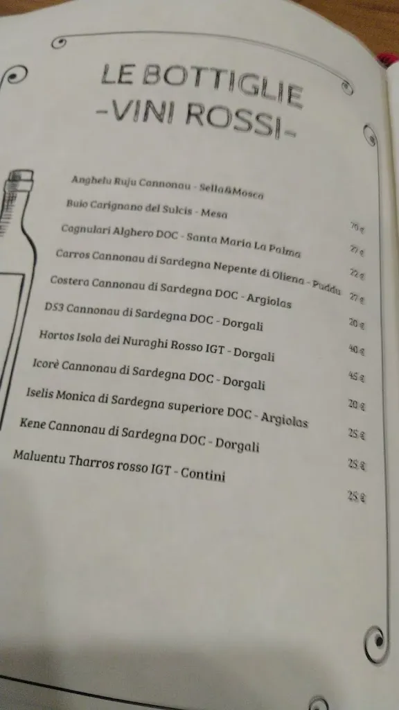 Menu_Trattoria Il Tagliere_Nuoro_image_1